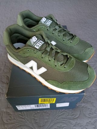 Zapatillas New Balance 515 talla 40.5 verde oliva 