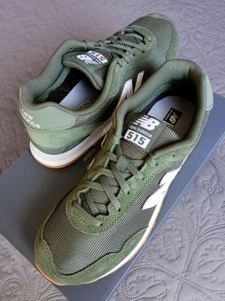 Zapatillas New Balance 515 talla 40.5 verde oliva 