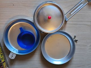 Set campeggio vintage