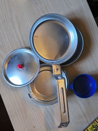 Set campeggio vintage