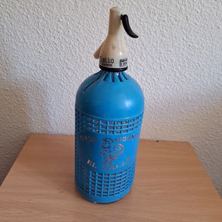 Sifón antiguo El Gallo
