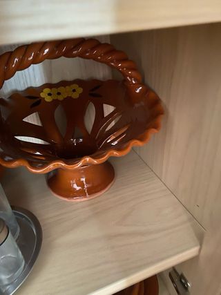 Vajilla barro cocido artesanal