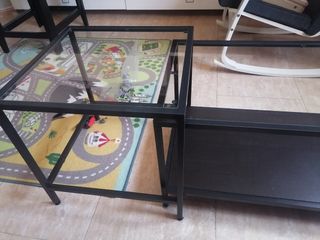 Mesa centro cristal