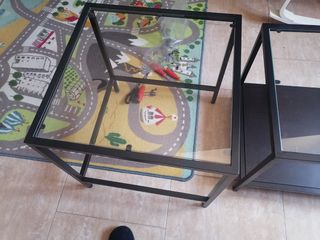 Mesa centro cristal