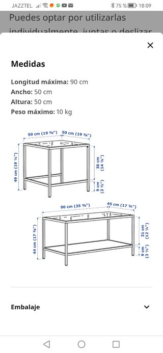 Mesa centro cristal