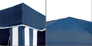 Nueva pérgola carpa 3x3 azul