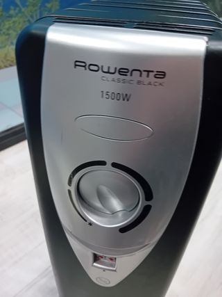 Radiador Roventa negro,casi sin usar