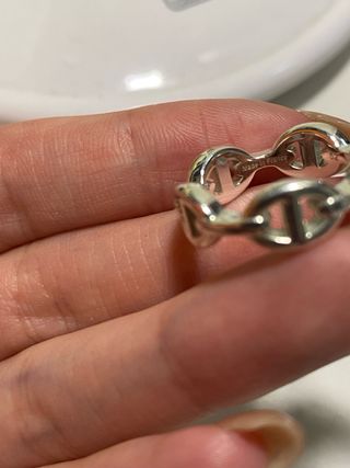 Anillo Hermès Plata 925 SCZME10