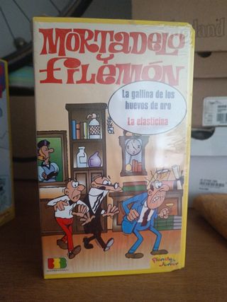 VHS Mortadelo y Filemón (6 cintas)