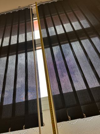 Tenda a schermo verticale in fibra di vetro Corti