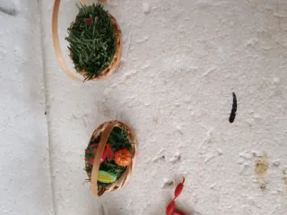Miniature Presepe: Frutta e Verdura