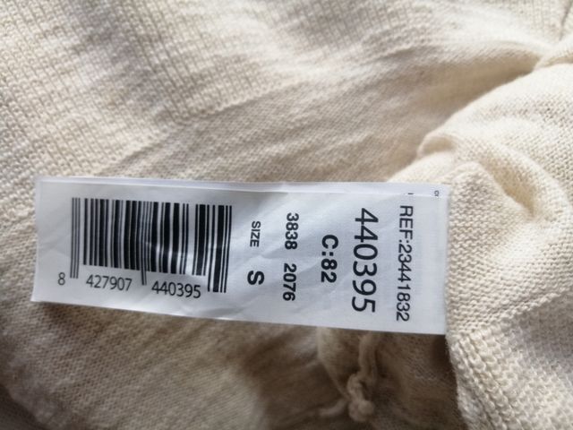 Vestido Mango beige - Talla S