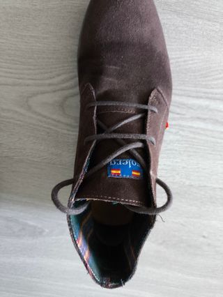Botines ante marrón hombre