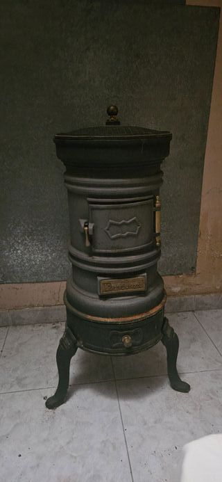 Estufa de leña hierro fundido