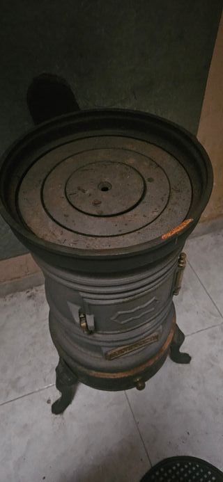 Estufa de leña hierro fundido