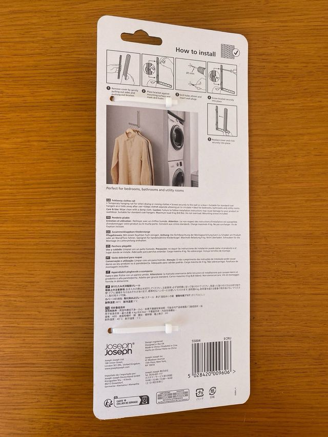 Perchero Plegable Joseph Joseph