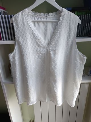 Blusa Mujer Blanca