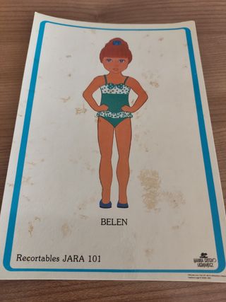 Muñeca recortable 