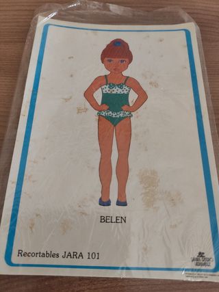 Muñeca recortable 