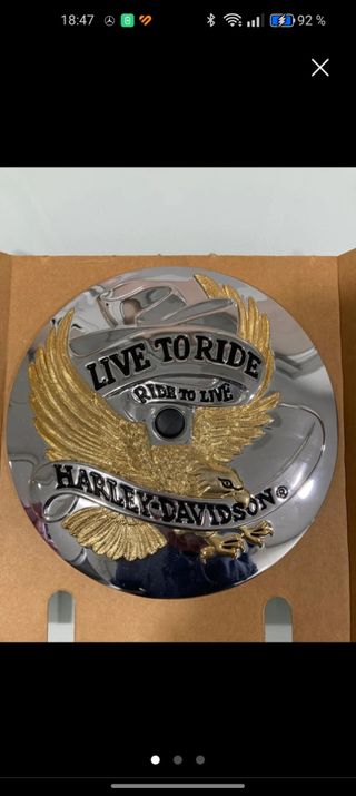 Embellecedor filtro Harley Davidson. Nuevo