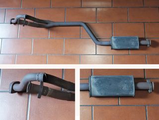 Marmitta anter orig Mercedes 124 diesel 6 cilindri