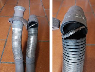 Marmitta anter orig Mercedes 124 diesel 6 cilindri