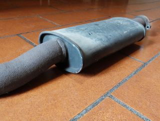 Marmitta anter orig Mercedes 124 diesel 6 cilindri