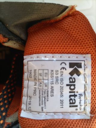 Zapatos seguridad Kapital nº 38