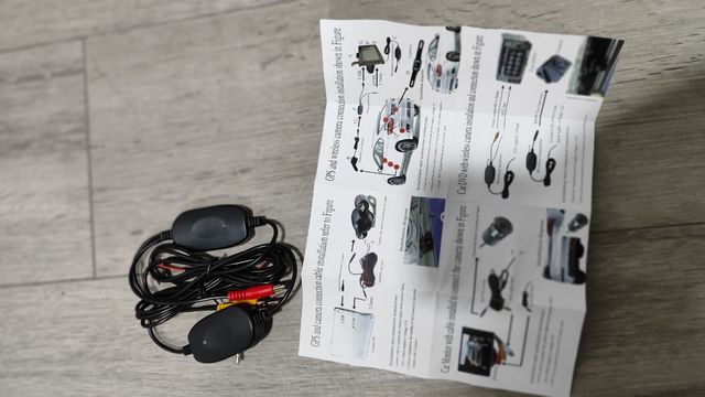 Cámara trasera coche inalambrica