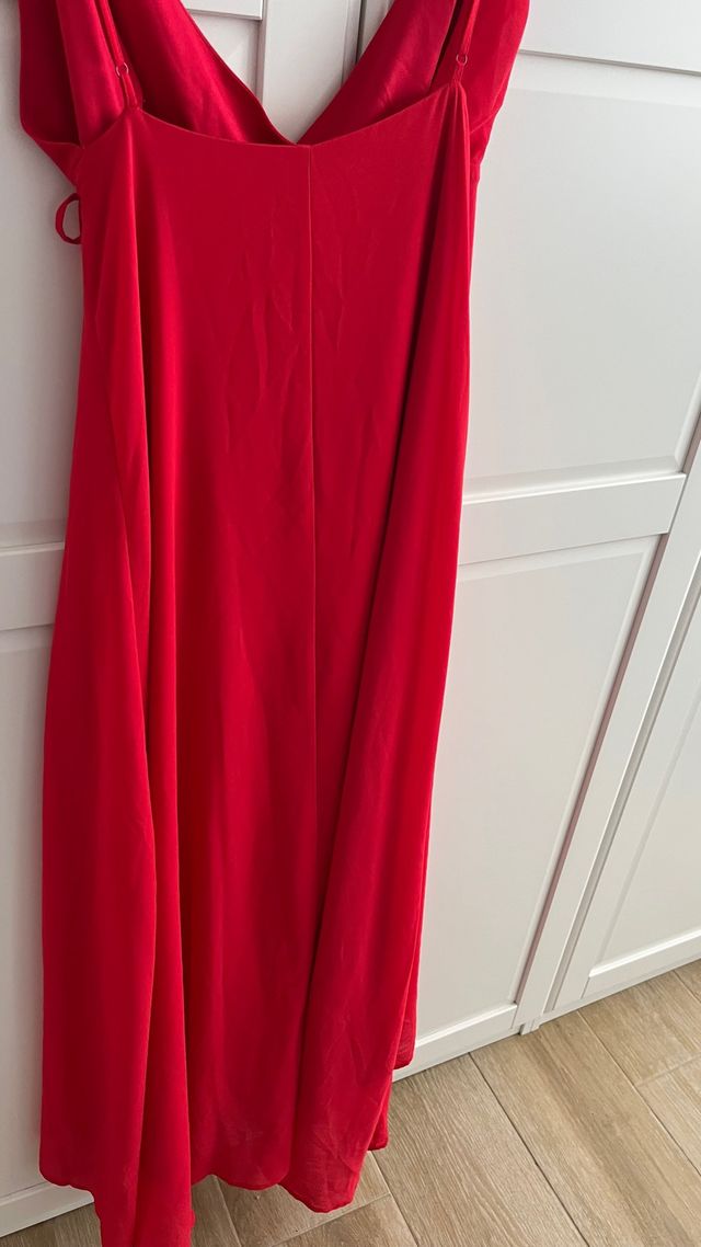 Vestido rojo largo