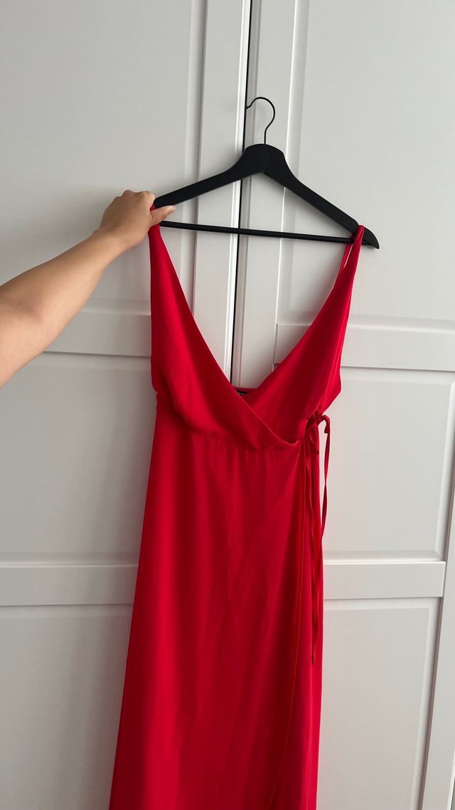 Vestido rojo largo