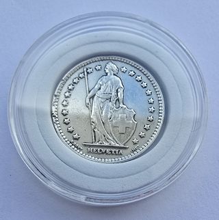 1 Franc 1943 argento KM #24 Svizzera