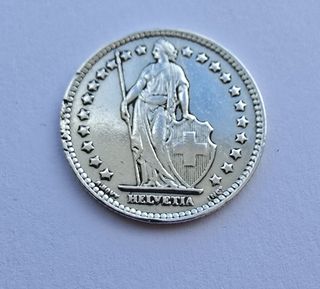 1 Franc 1943 argento KM #24 Svizzera