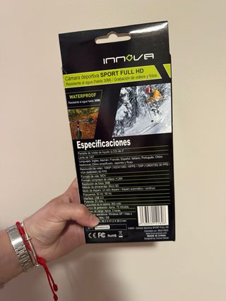 Cámara deportiva INNOVA 1080p