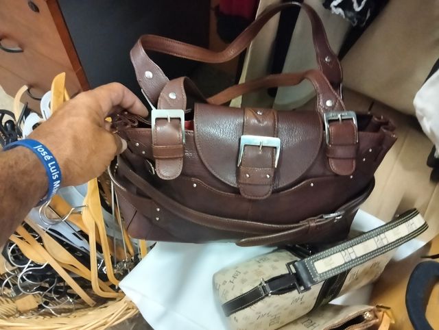 Vintage BOLSO DE PIEL MARCA ETRO