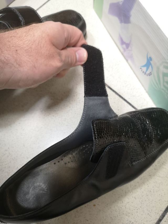Zapatos Flex&Go mujer cierre velcro talla 39