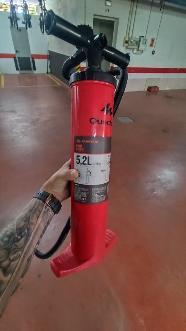 Bomba inflado Quechua 5.2L