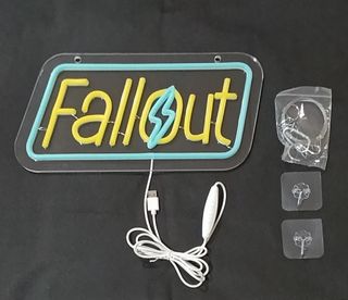Cartel neón Fallout - NUEVO