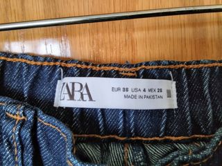 Vaquero ancho Zara. Talla 36. Nuevo con etiqueta.