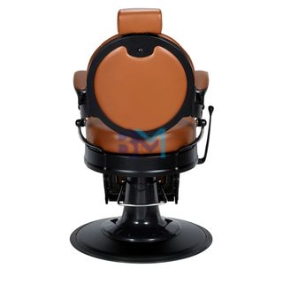 Sillón de barbería vintage marrón