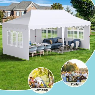 Cenador Plegable Gazebo 3 x 6, Resistente al Agua.
