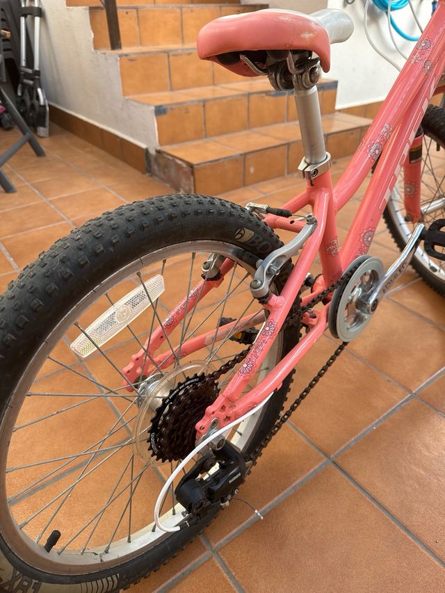 Bicicleta Trek niña 20" rosa