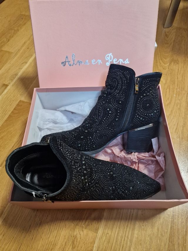Botines Alma en Pena negros