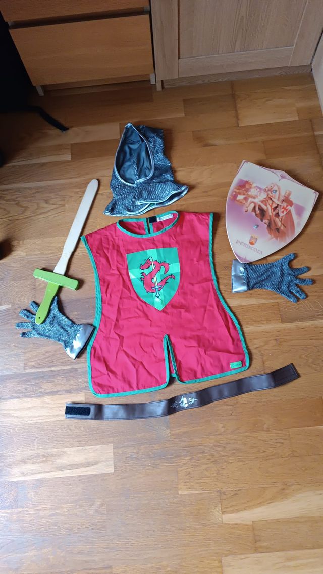 Disfraz de caballero medieval