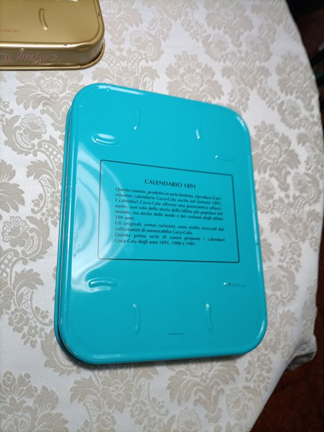 4 Vassoi Coca-Cola Natale Vintage