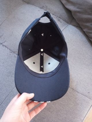 Gorra Adidas azul c/3 rayas