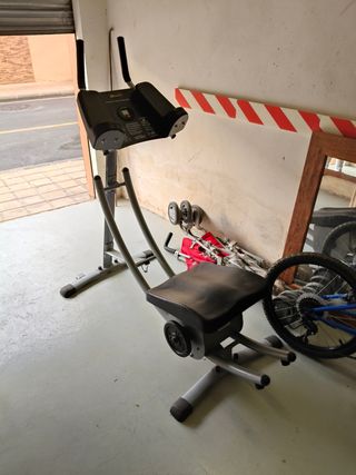 Máquina abdominal + Bicicleta estática