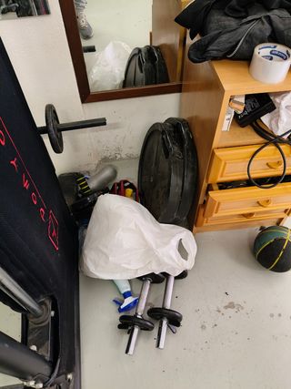 Máquina abdominal + Bicicleta estática