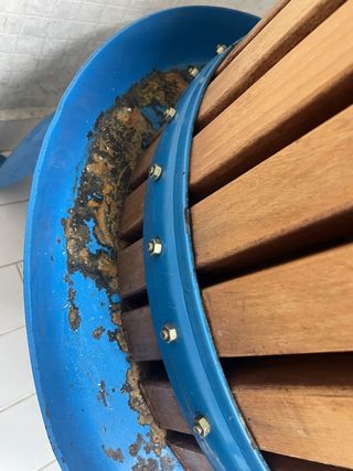 Prensa de vino manual