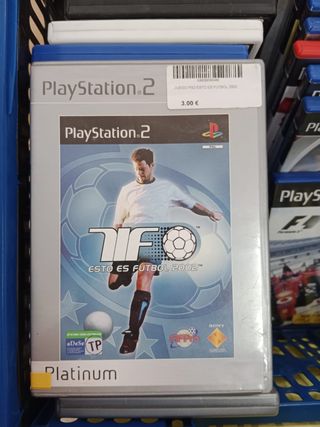 JUEGO PS2 ESTO ES FUTBOL 2002